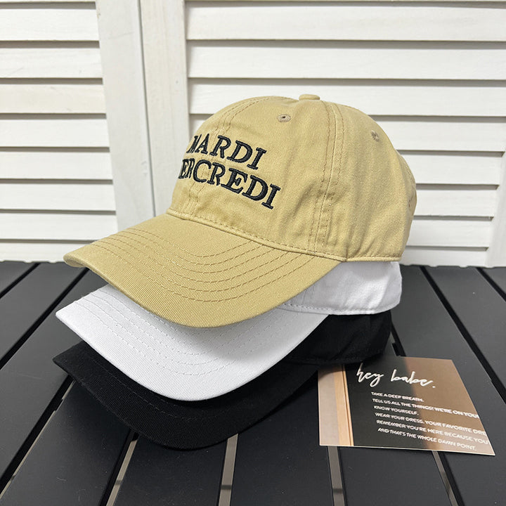 Kvinne Brodert Grafisk Baseball Caps Skanto