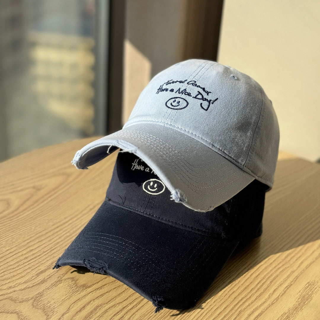 Kvinne Slitt Bomull Baseball Caps Skanto 1784270914