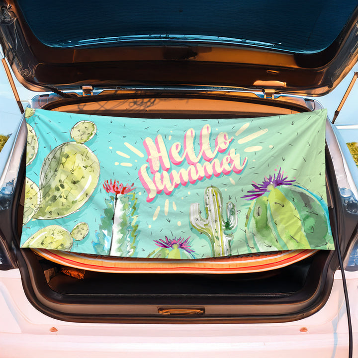 Bil bagasjerommatte i kreativ flamingo-design Skanto