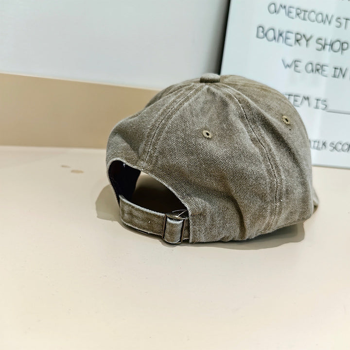 Herre Vintage-Stil Bomull Caps Skanto