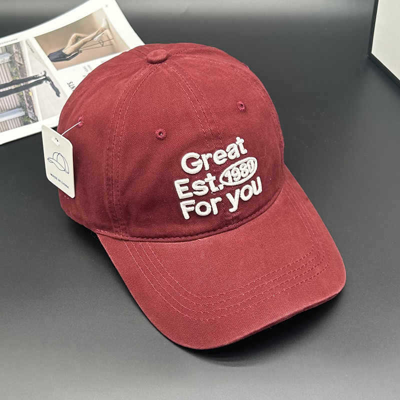 Unisex Grafisk Brodert Caps Skanto