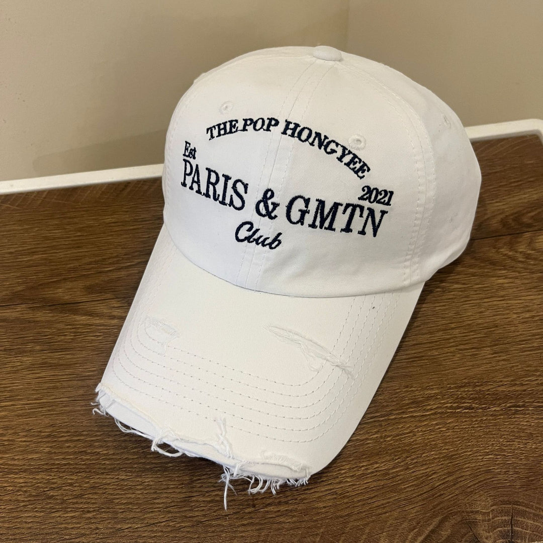 Herre Slitt Bomull Twill Baseball Caps Skanto
