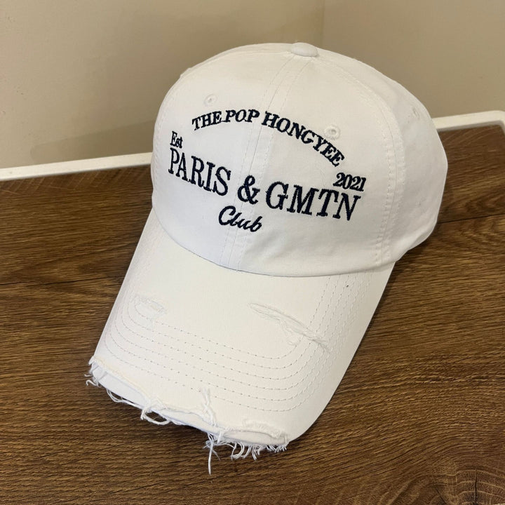 Herre Slitt Bomull Twill Baseball Caps Skanto
