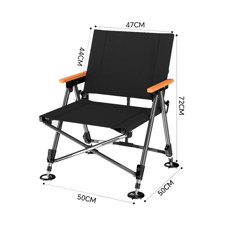 Comfortable High-Back Camping Chair Skanto