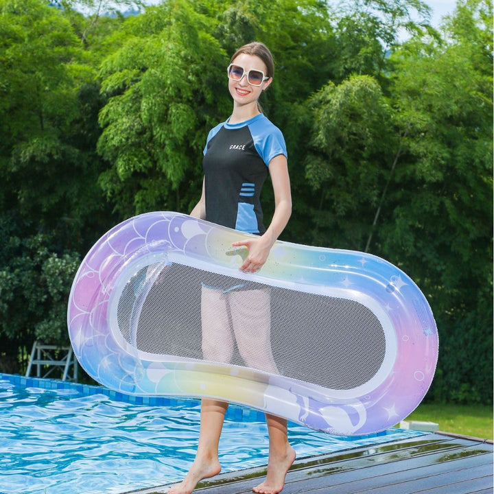 Dame Inflatable Vannsvømmering med Ergonomisk Grep Skanto