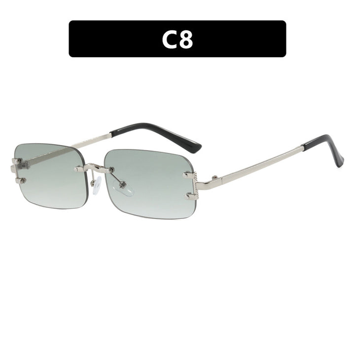 Women's square sunglasses with high-quality metal frame Skanto