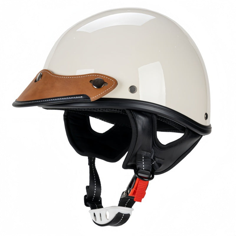 Retro Cruiser Motorsykkelhjelm Skanto