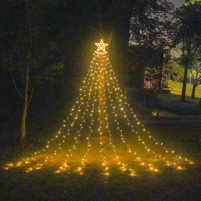 Skanto | Star Waterfall Light Christmas Meteor Lights LED String Lights