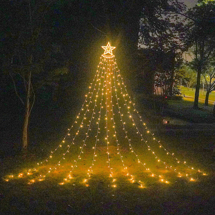 Skanto | Star Waterfall Light Christmas Meteor Lights LED String Lights
