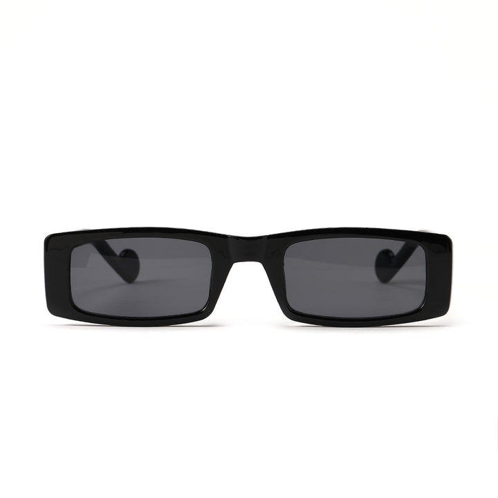 Damer moteriktig rektangulær solbrille i innovativ design Skanto