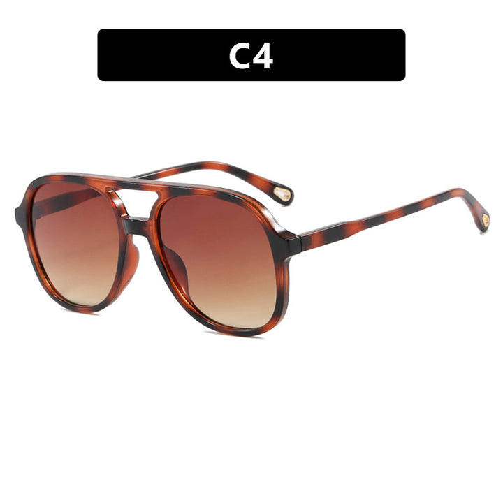 Women's geometric sunglasses with luxurious frame Skanto