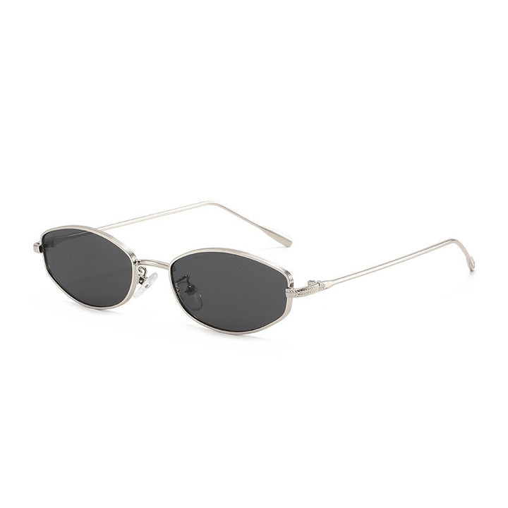 Women's fashionable sunglasses in a minimalist oval design Skanto
