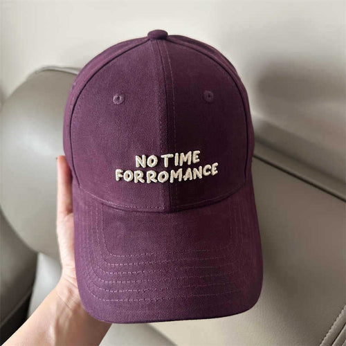 Kvinnens Casual Cap med Motiverende Broderi Skanto