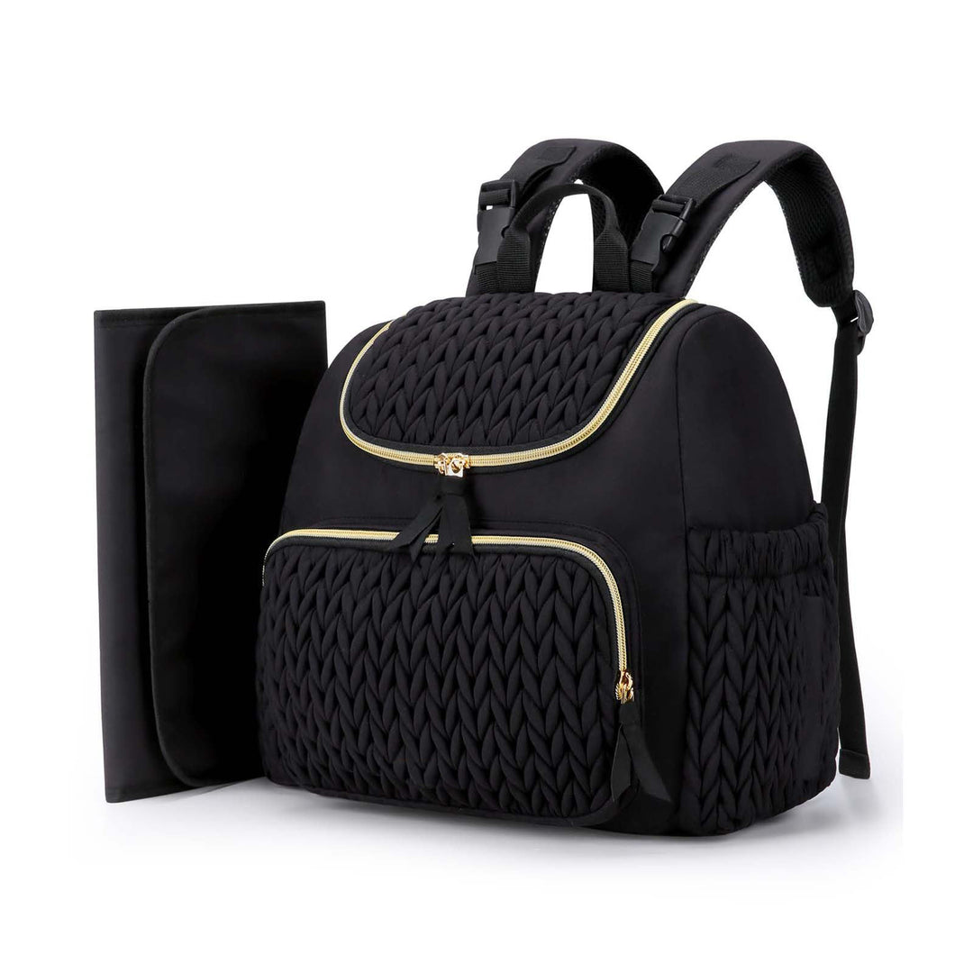 Dames Fashion Ryggsekk med Vevd Design Skanto