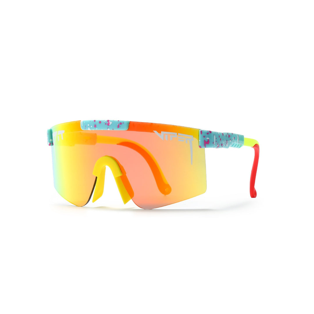 Dame Sporty Racergoggles med høygradert UV-beskyttelse og komfortabel, ventilert ramme Skanto
