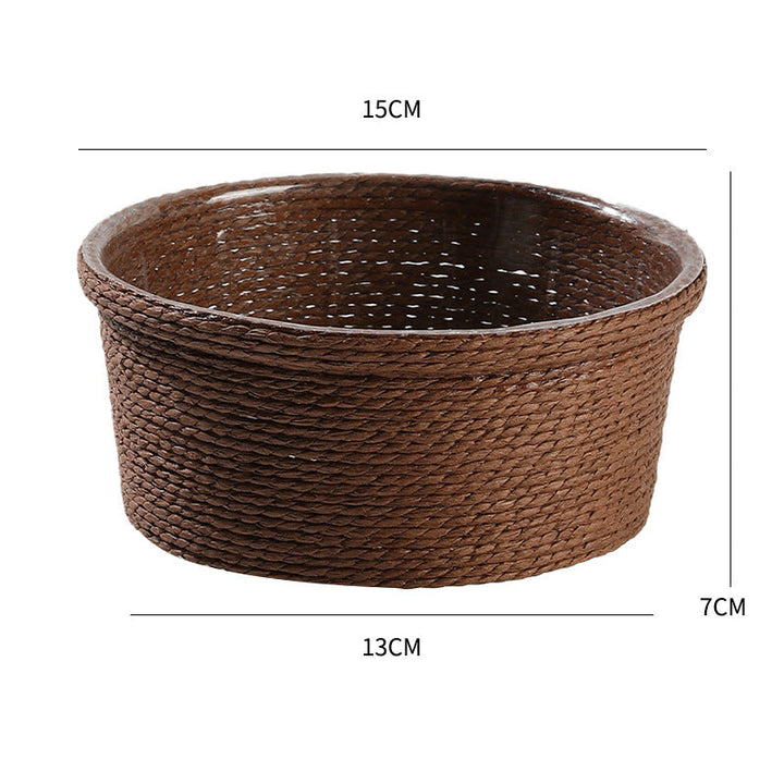 Dekorativ Woven Plantekrukke Skanto