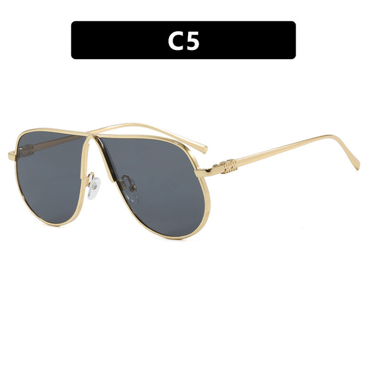 Women's pilot sunglasses with high-quality metal frame and polarized lenses Skanto