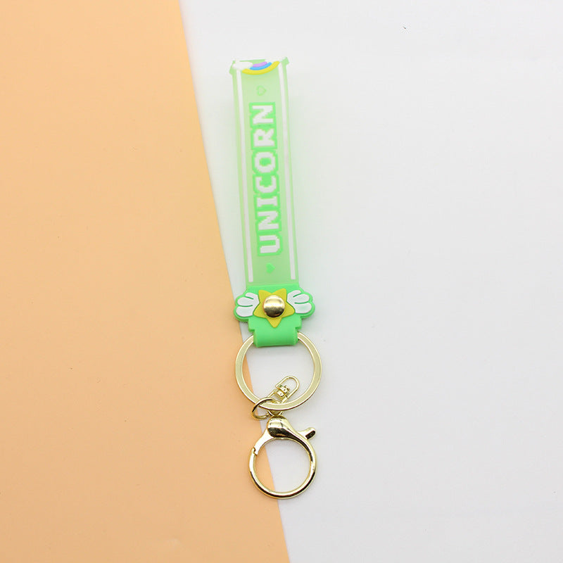 Unisex nøkkelring med enhjørning-design Skanto
