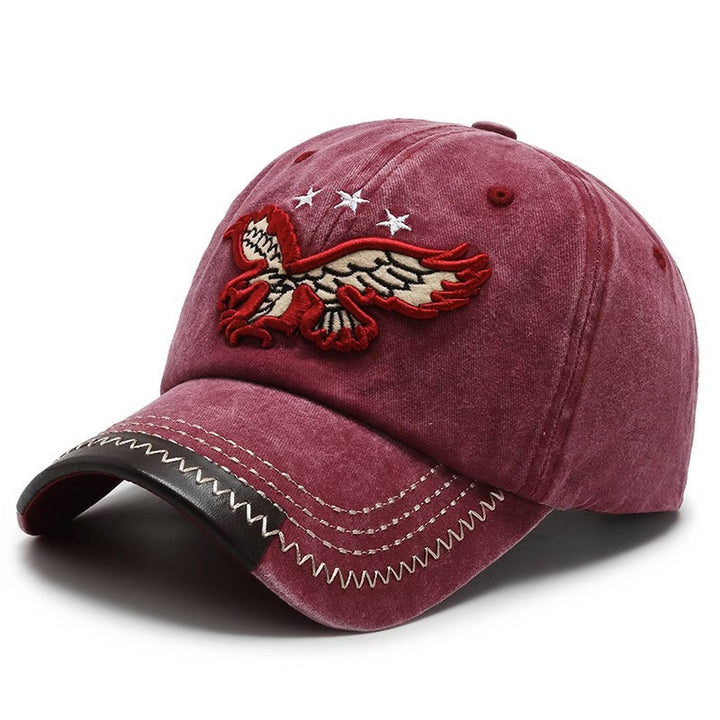 Herre Slitt Brodert Baseballcaps Skanto