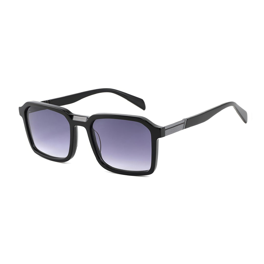 Dame Premium solbrille med moderne, putefasong ramme og polarisert glass Skanto