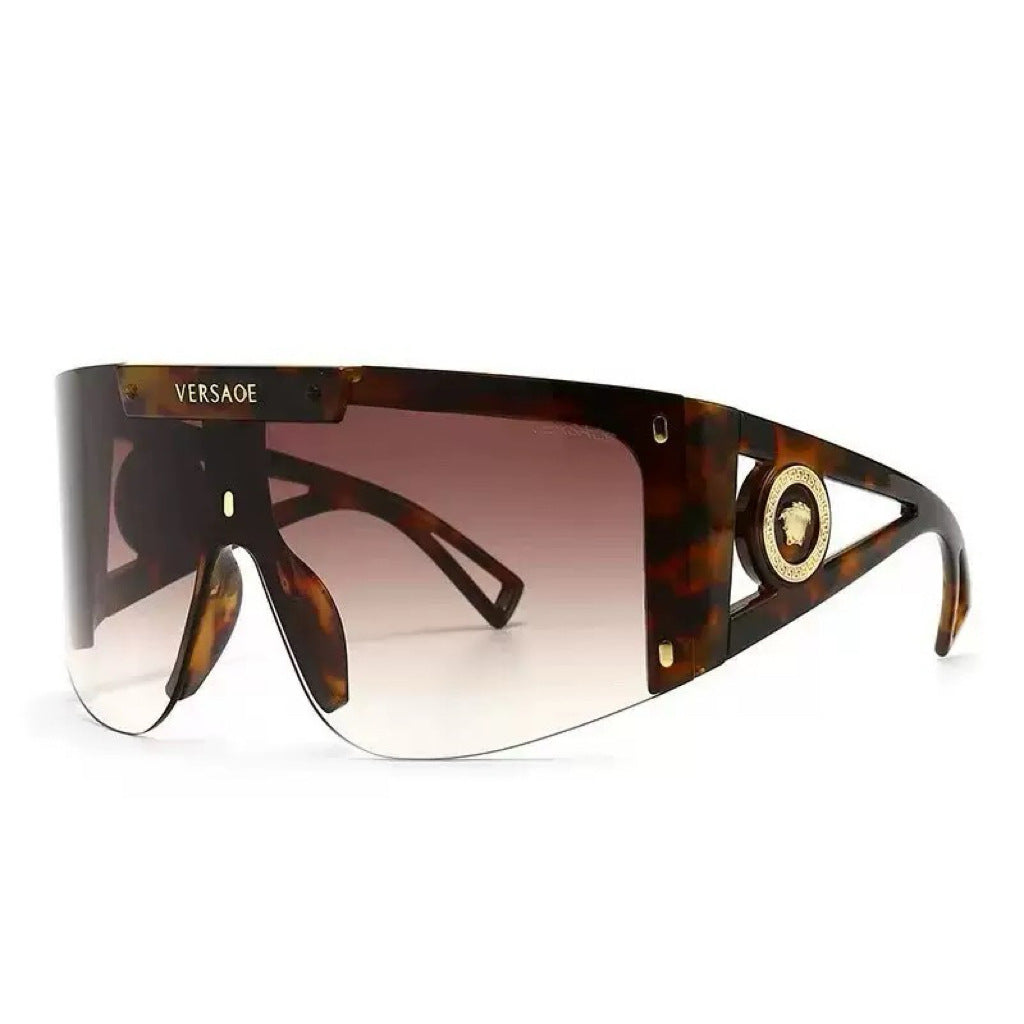 Dame futuristisk Oversized-solbriller Skanto