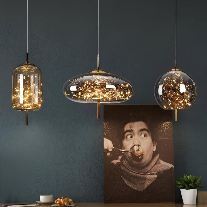 Skanto | Glass Nordic Luxe Pendellampe