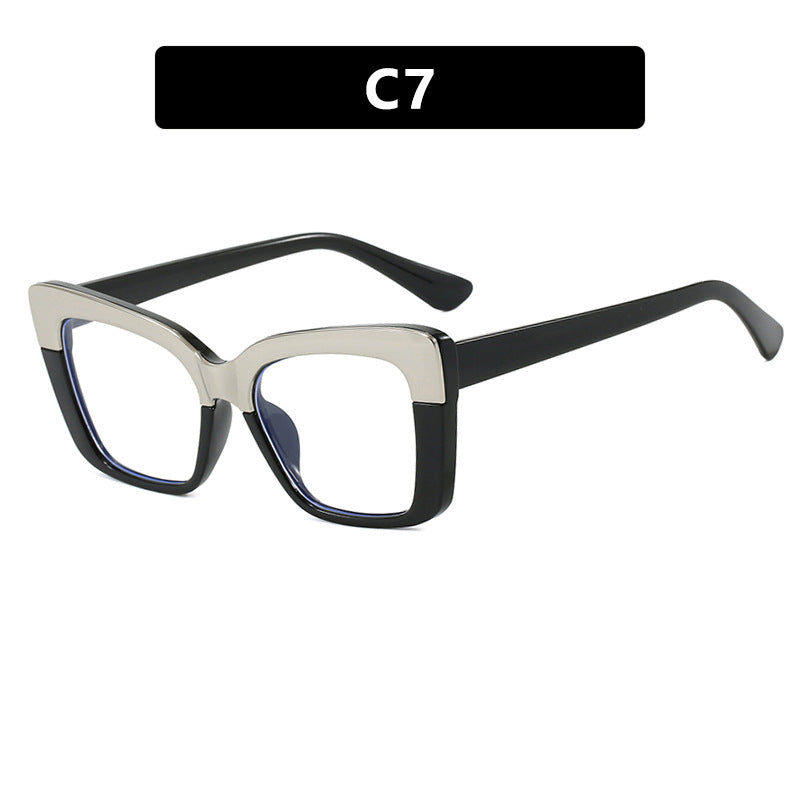 Dames moteriktig brille i trendy geometrisk design Skanto