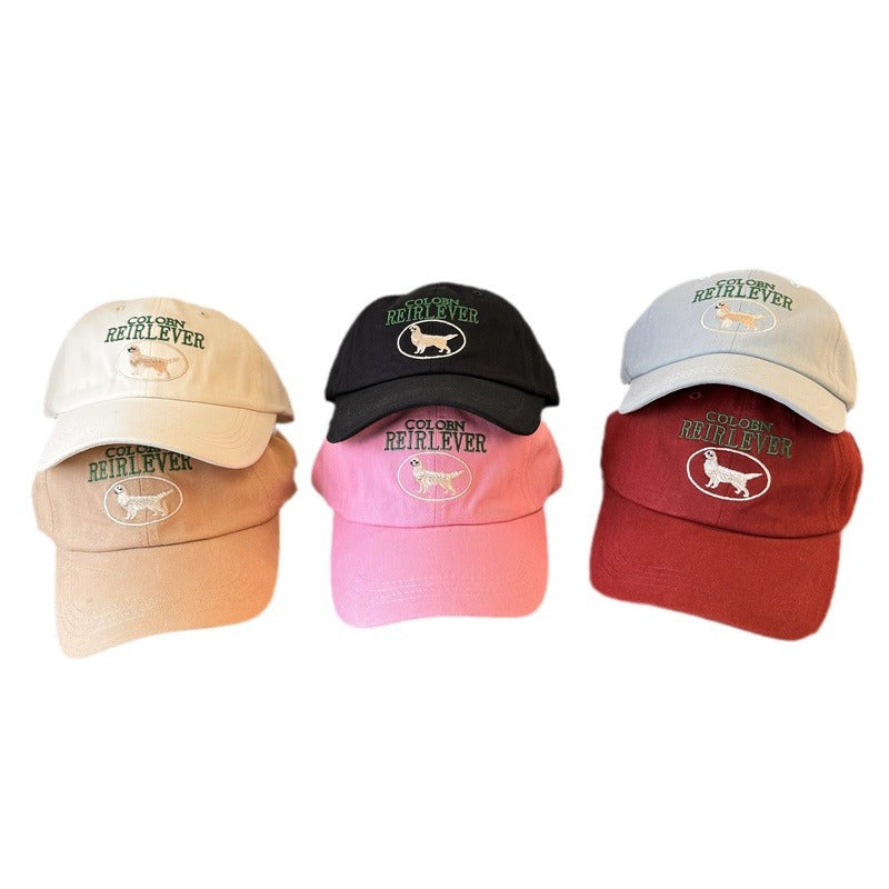 Kvinne Casual Brodert Baseball Caps Skanto