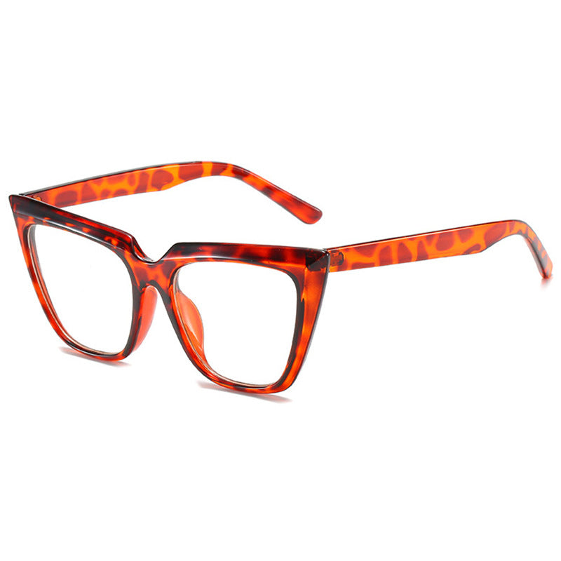 Damer Geometrisk Oversized Solbrille Skanto