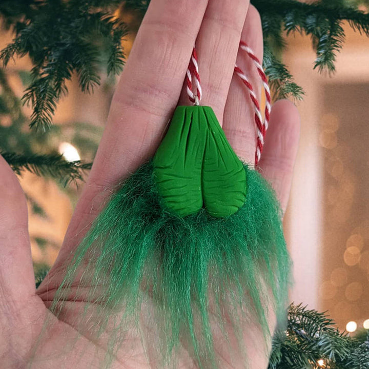 Skanto | Hårete Grinchen Ball Julepynt