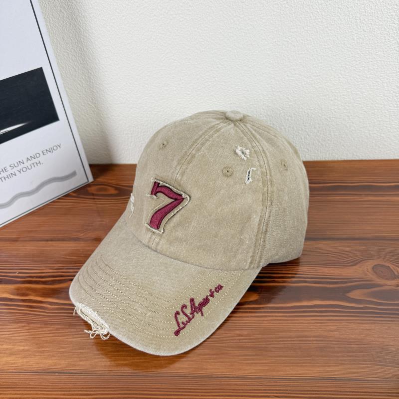 Herre Distressed Vintage Baseball Caps Skanto