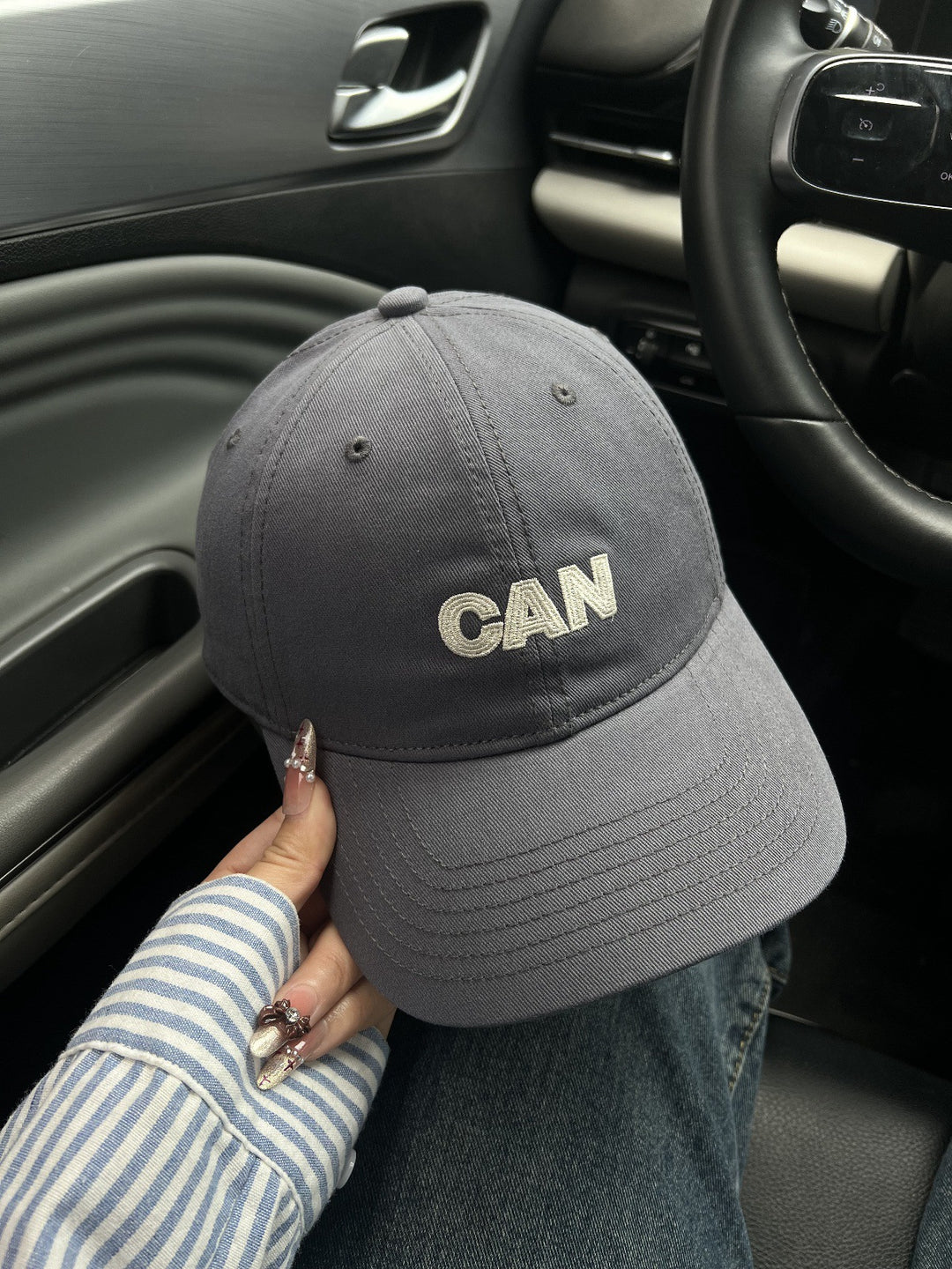 Herre Casual Bomull Twill Caps Skanto