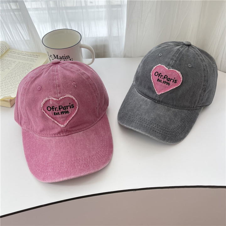 Kvinne Vintage-inspirert Brodert Baseballcap Skanto