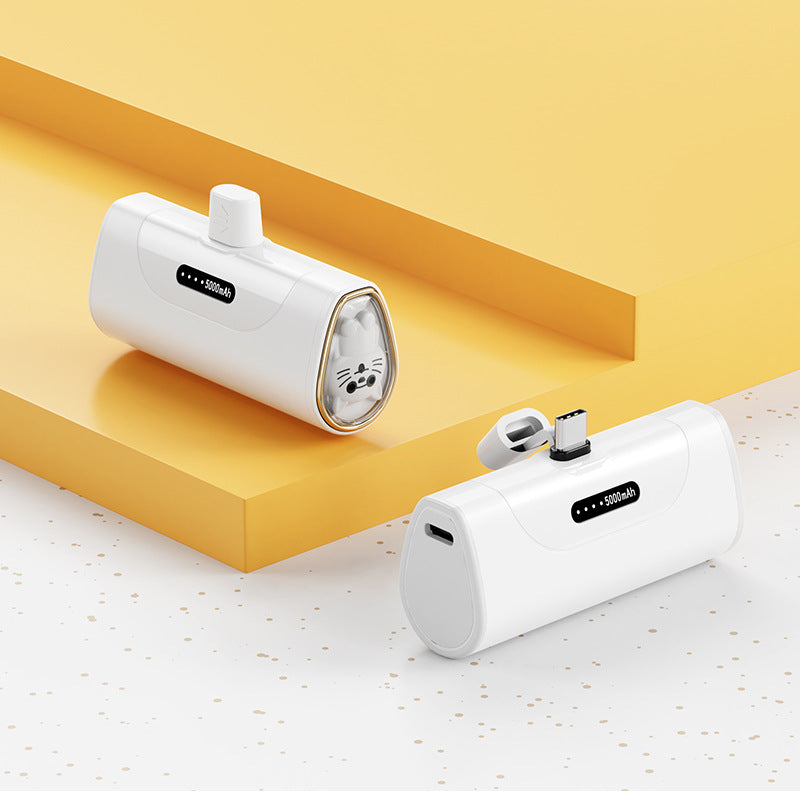 Morsom Powerbank med integrert dyrefigur Skanto