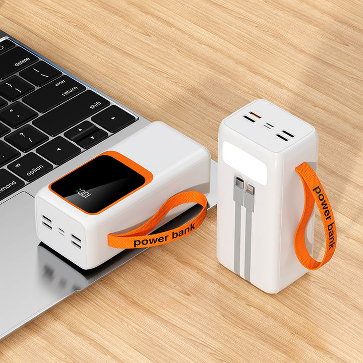 Powerbank med digital energivisning og hurtigladingsfunksjon Skanto