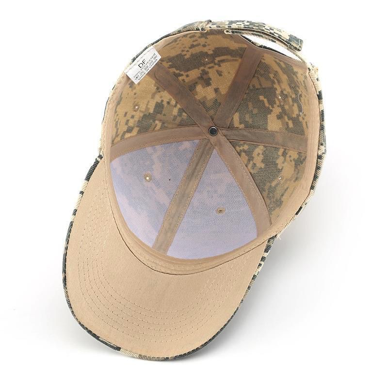 Unisex kamuflasjemønsterjusterbar caps Skanto