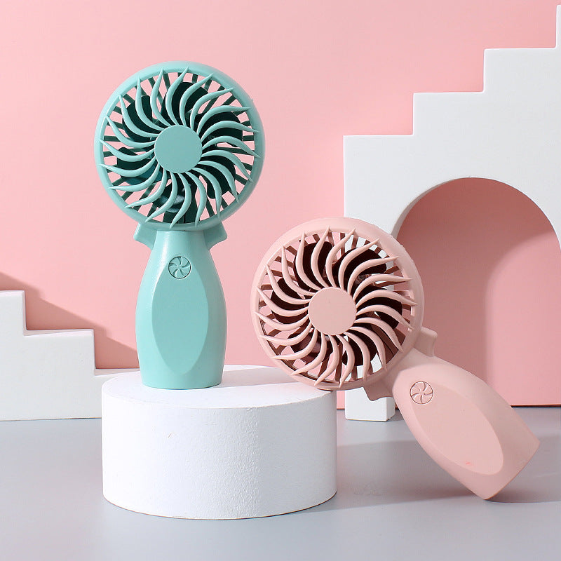 Unisex Bærbar Mini-Vifte med ergonomisk håndtak Skanto
