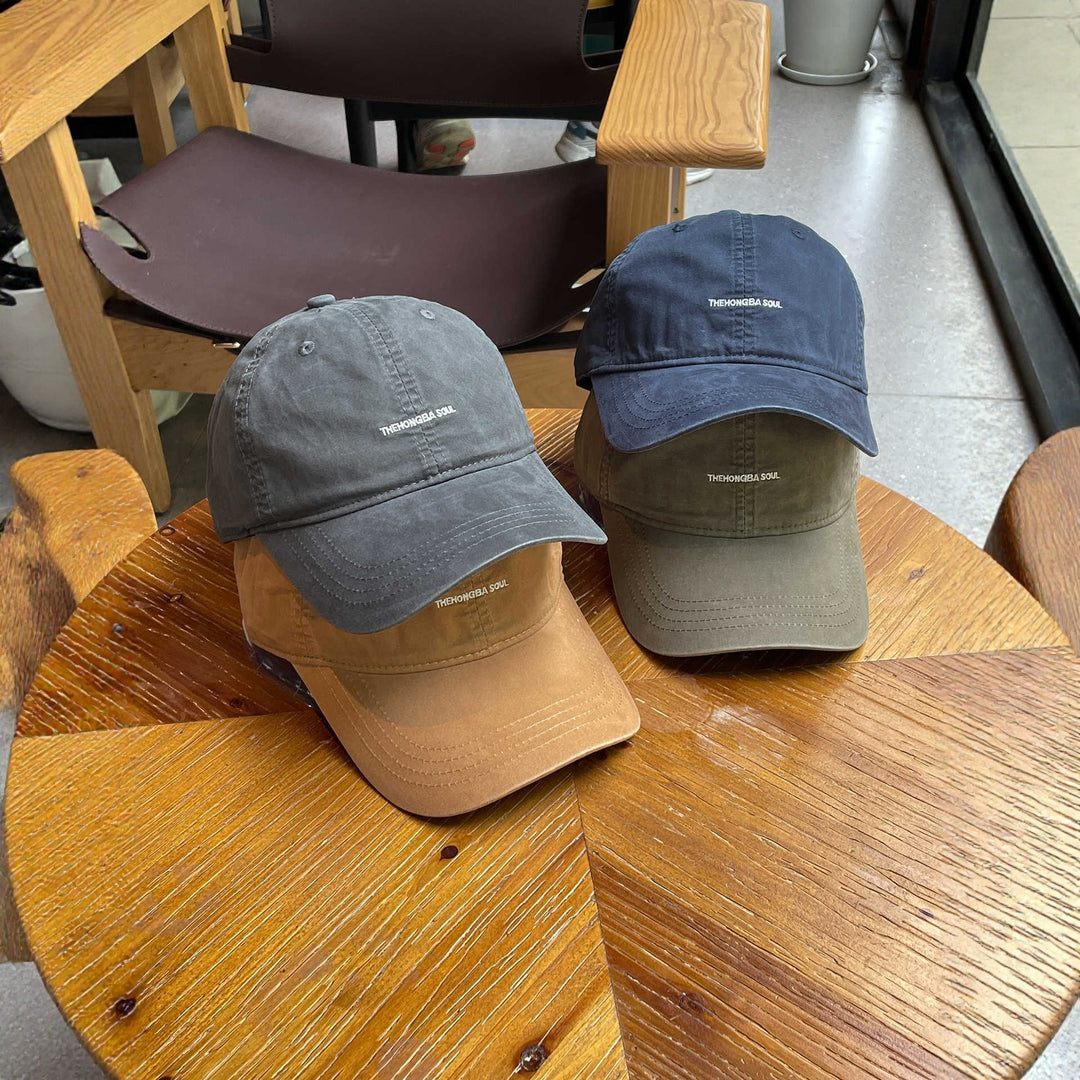 Herre Casual Lett Utendørs Caps Skanto
