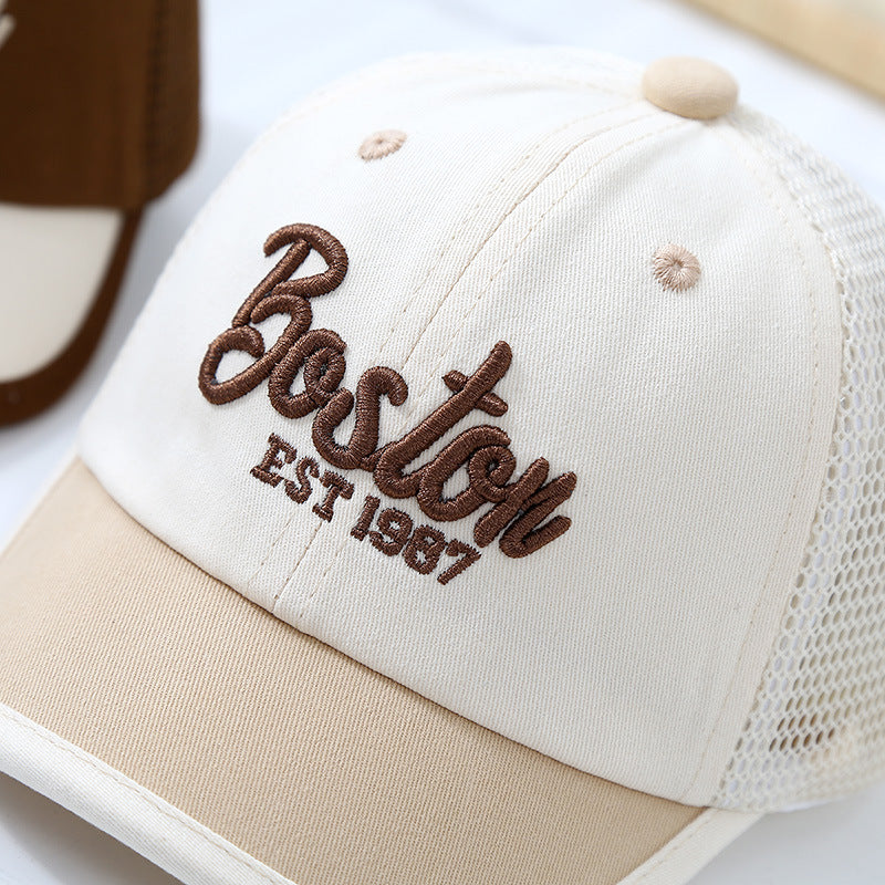 Herre Justerbar Mesh Bak Baseball Cap Skanto