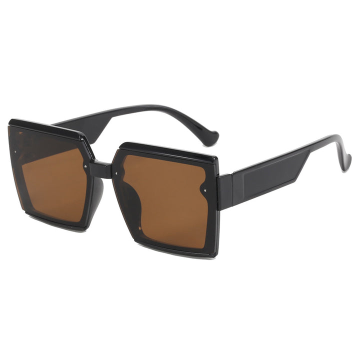 Dame firkantet moderne solbrille Skanto
