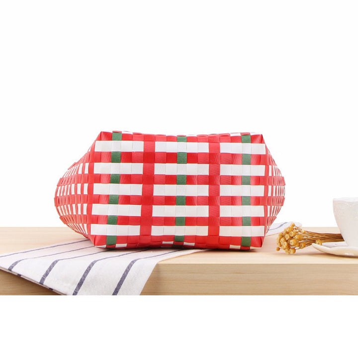 Basket with lively weave Skanto