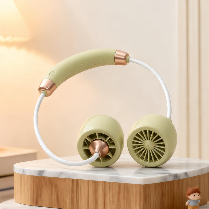 Kvinnens bærbare nakkefløyte med fleksibel holder og ergonomisk design Skanto