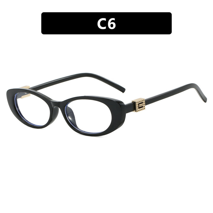 Women's Elegant Cat-Eye Sunglasses with Fine Accents Skanto