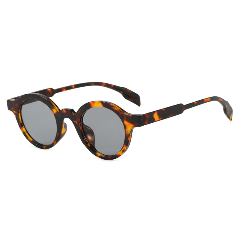 Women's trendy round sunglasses with high-quality, flexible frame Skanto