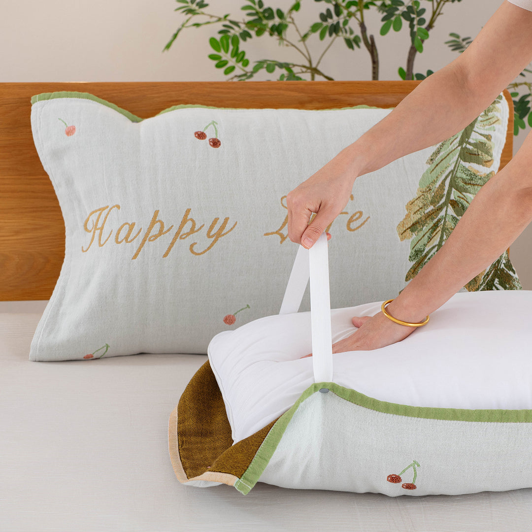 Kvinnepute med avtagbart bomullstrekk Skanto