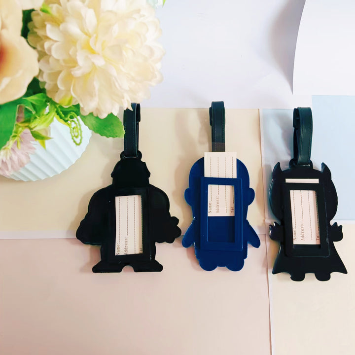 Unisex Silikon Superhelt-tema Bagasjelapp Skanto