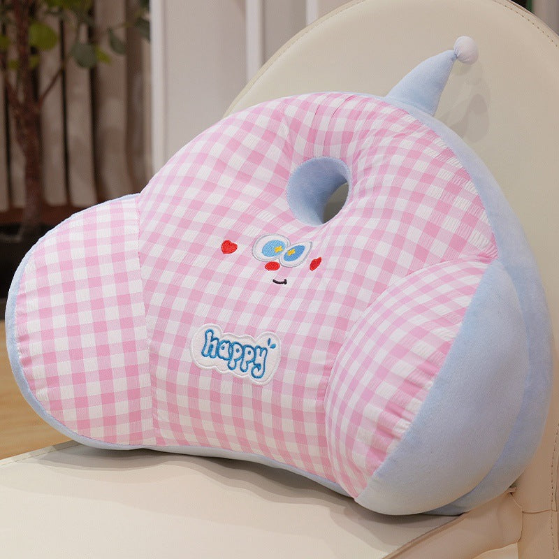 Plush ryggstøttepute med avslappet design Skanto