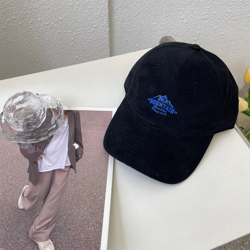 Herre Vintage-Inspirert Fjell Grafisk Baseball Caps Skanto