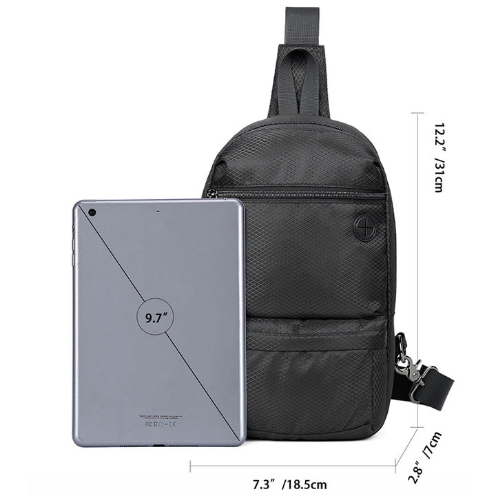 Lettvekts Multi-Romsekk Sling Bag Skanto