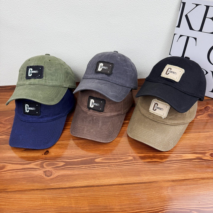 Herre Vintage-Inspirert Slitt Caps Skanto